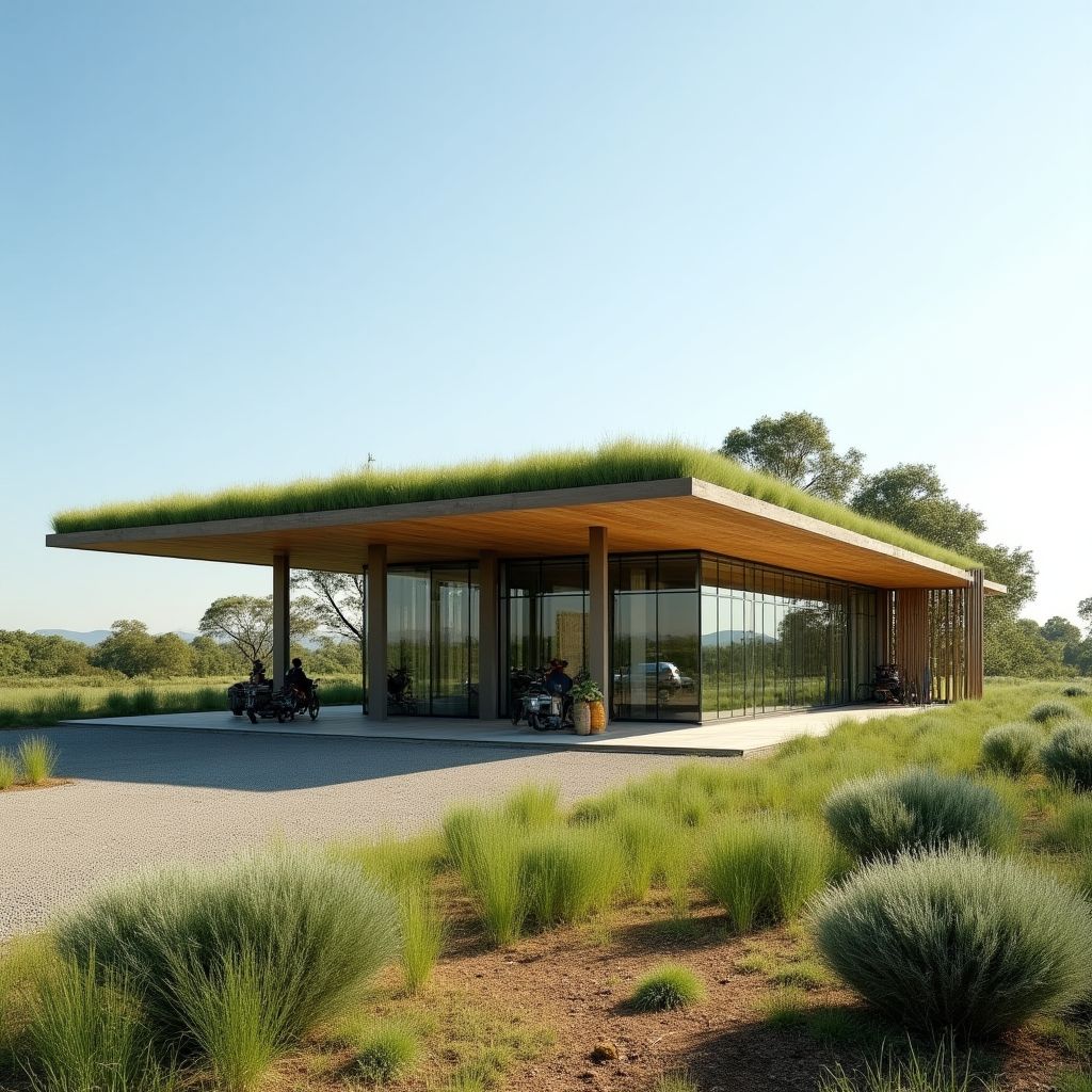 Estación YPF sostenible