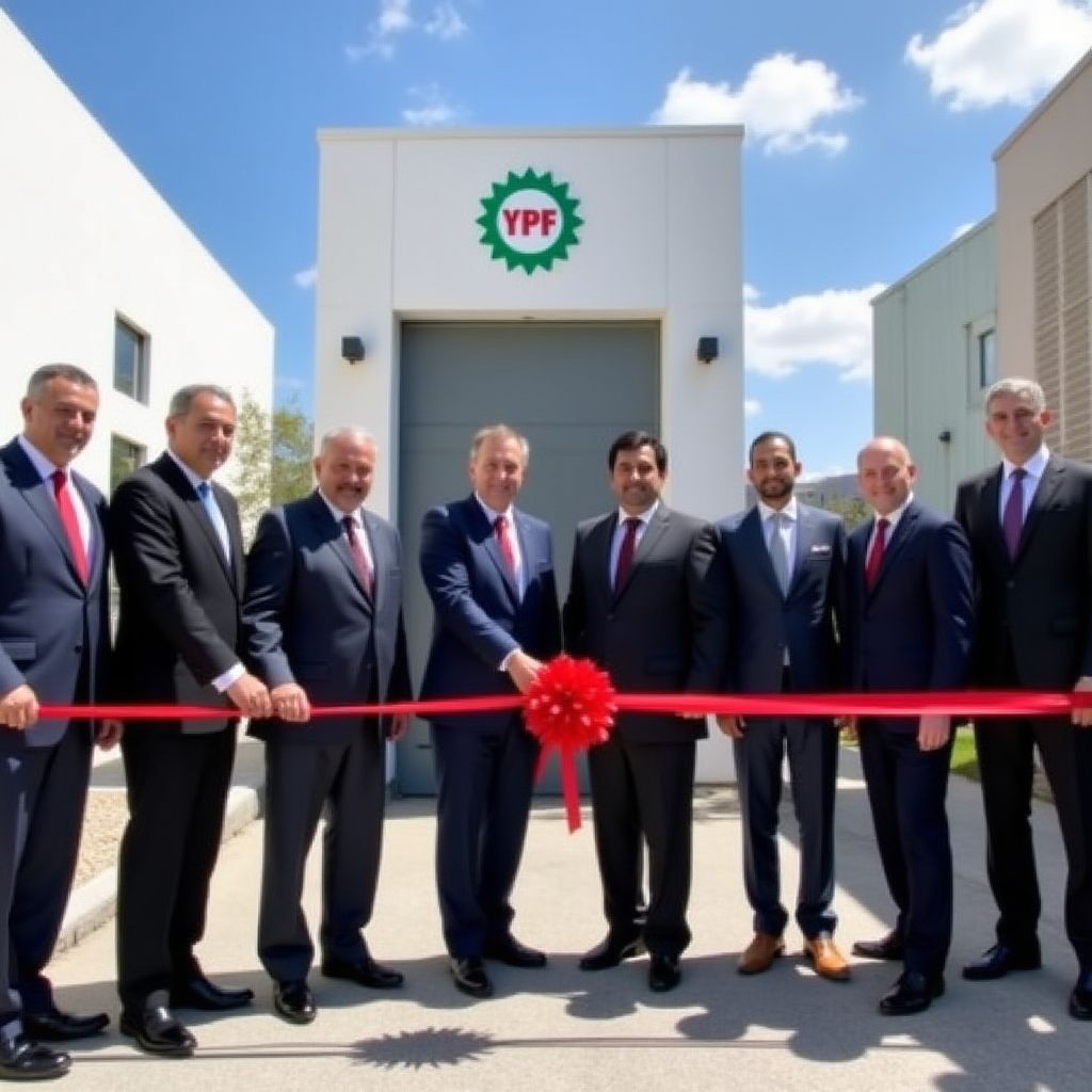 Inauguración nueva estación YPF